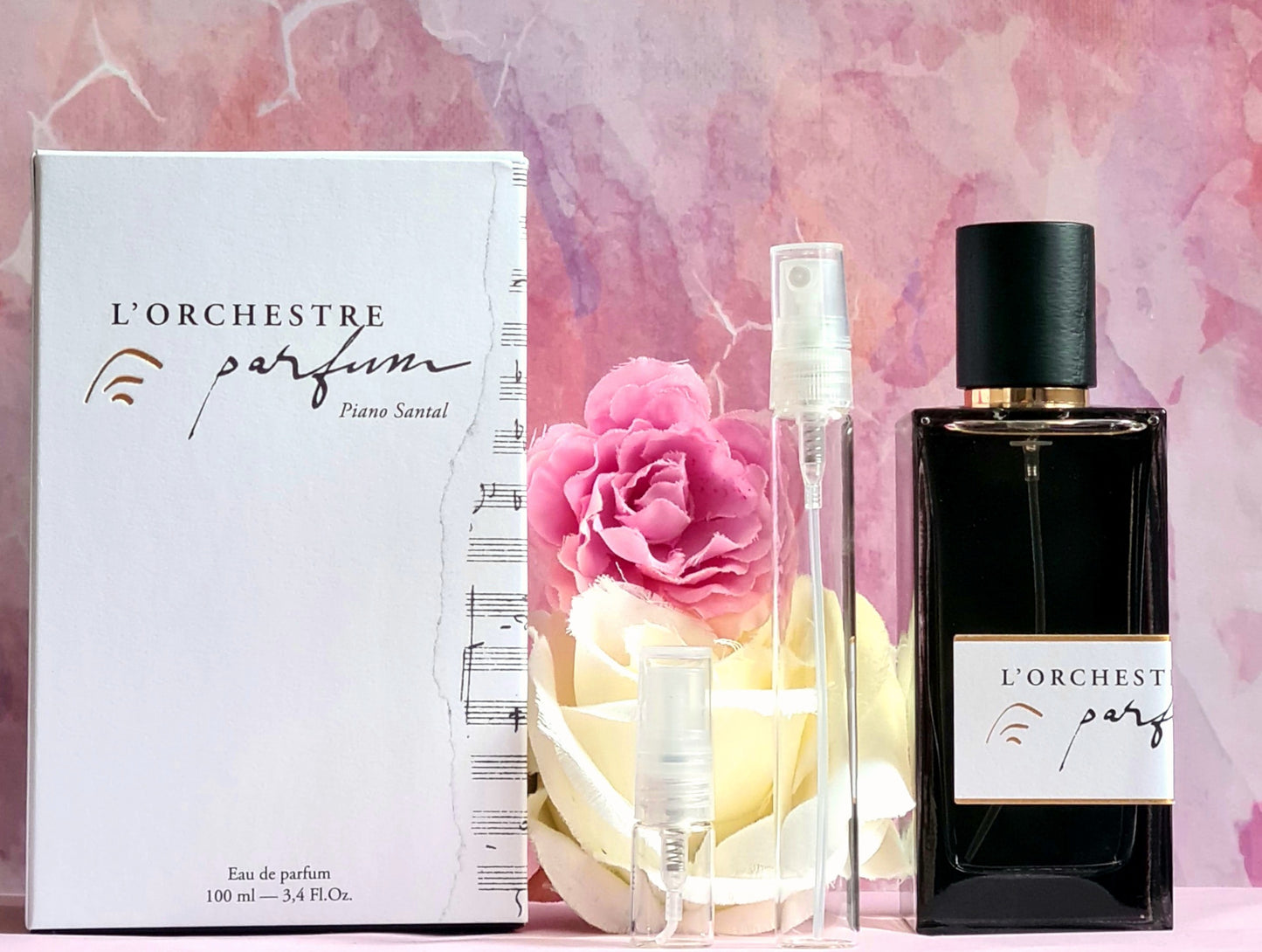 L'Orchestre Parfum Piano Santal Sample
