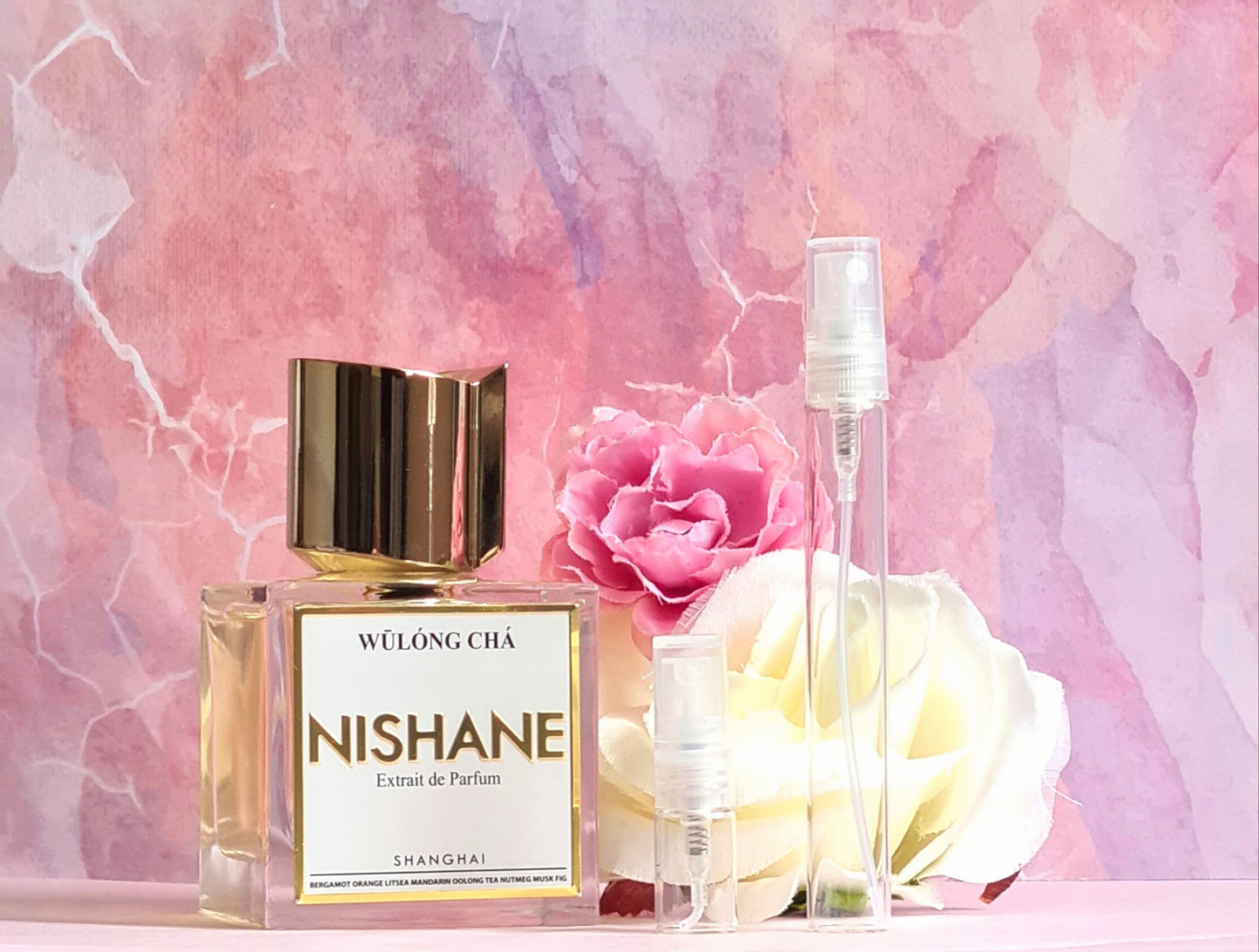 Nishane wulong cha perfume sample