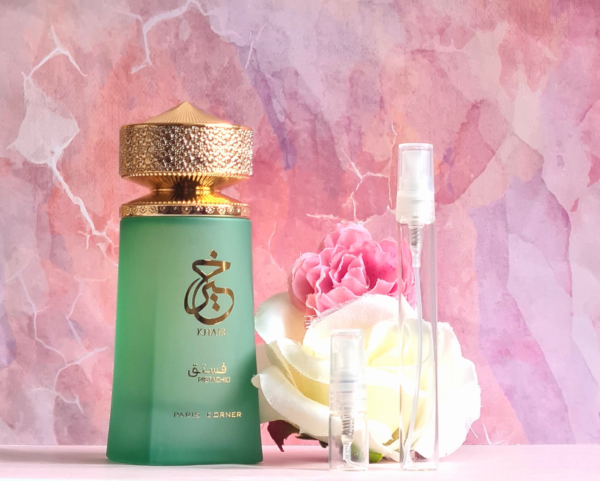 Khair pistachio perfume sample