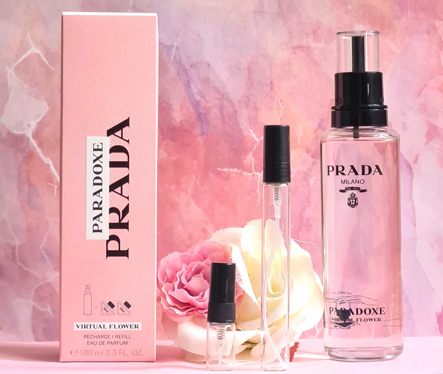 Prada paradoxe virtual flower