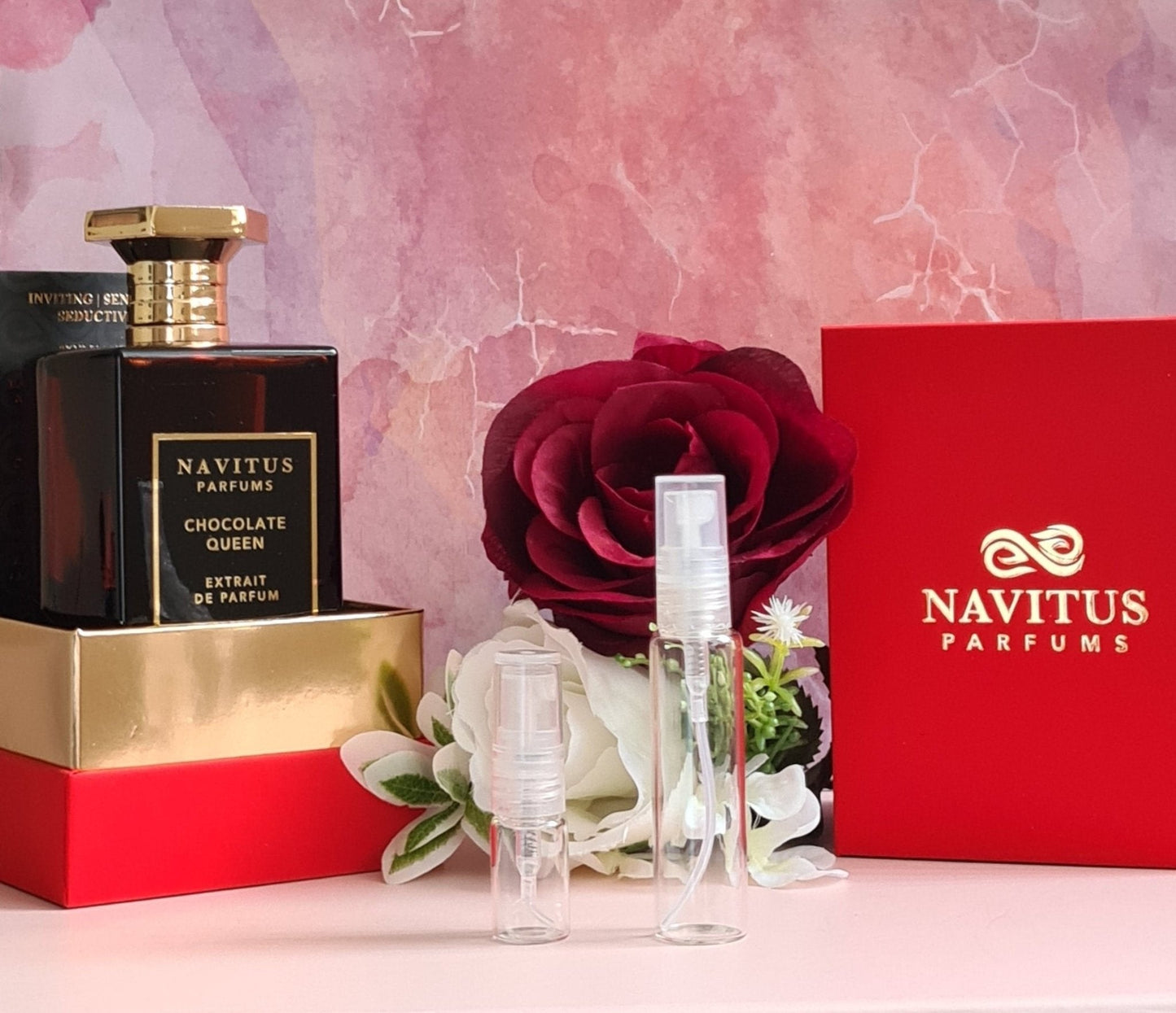 Navitus Chocolate Queen Extrait De Parfum sample perfume decant spray.🍫❤ - Thewayfarerscents