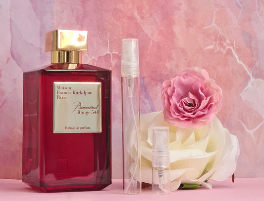 Maison Francis Kurkdjian Baccarat Rouge 540 extrait sample