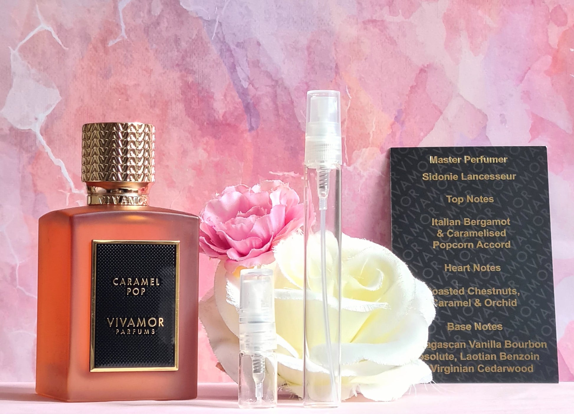 Vivamor caramel pop perfume sample