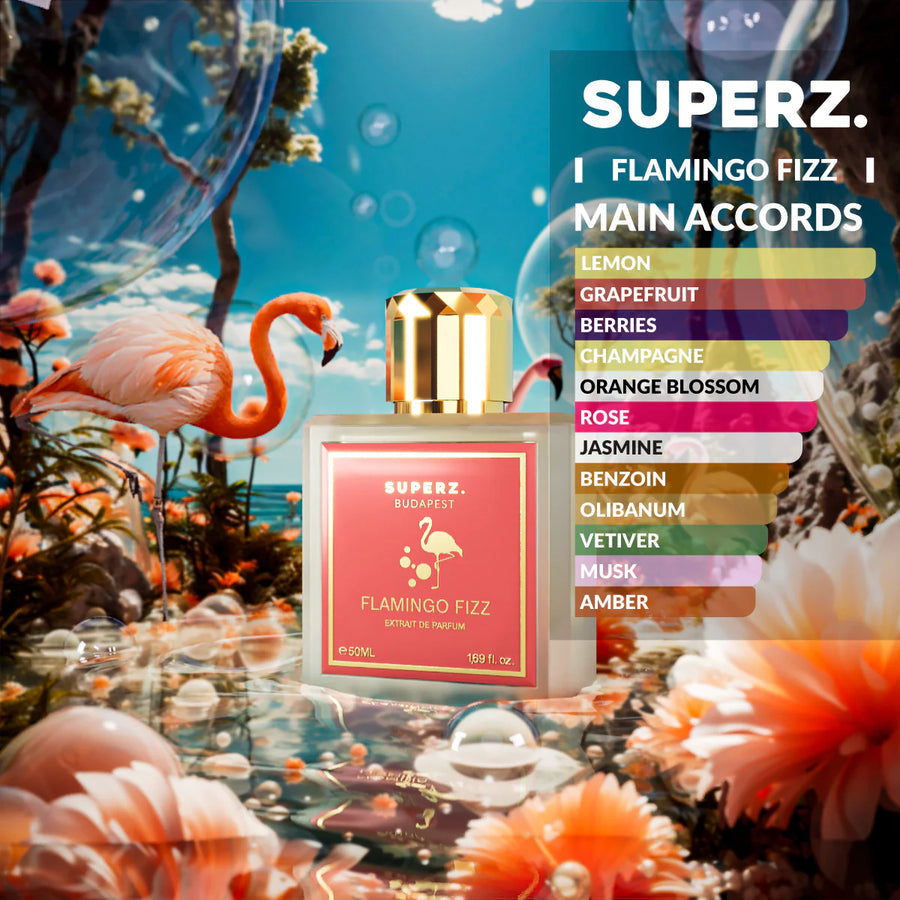 Superz. Budapest Flamingo Fizz 50mL Extrait De Parfum