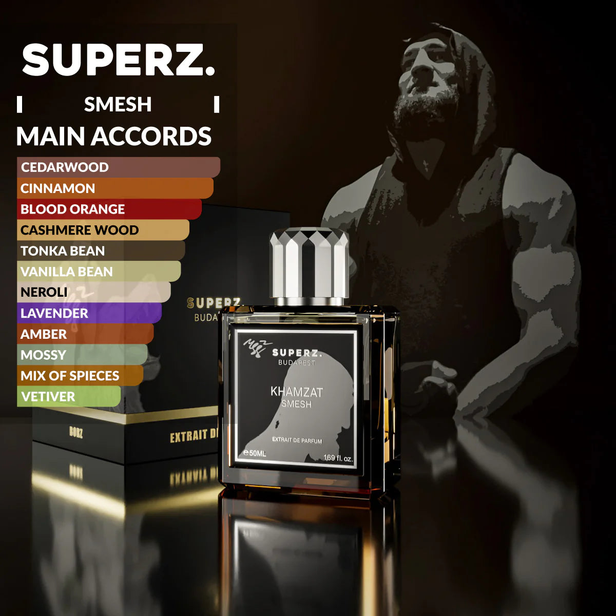 Superz. Budapest Khamzat Smesh 50mL Extrait De Parfum