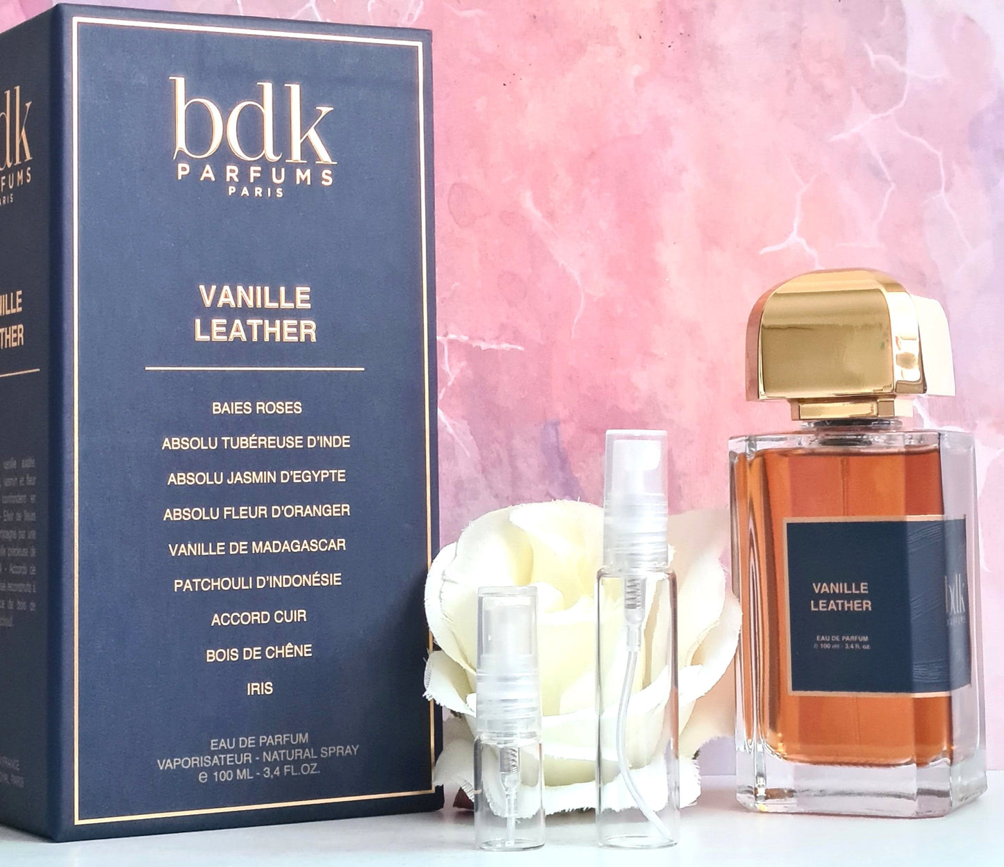 BDK Parfums Vanille Leather EDP samples. - Thewayfarerscents