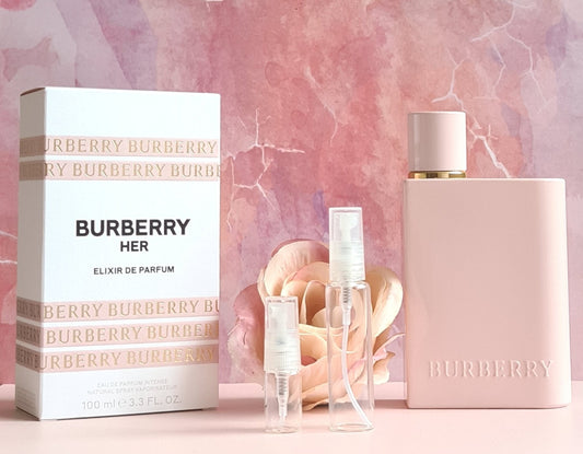 Burberry Her ELIXIR De Parfum sample perfume spray 🌸 - Thewayfarerscents