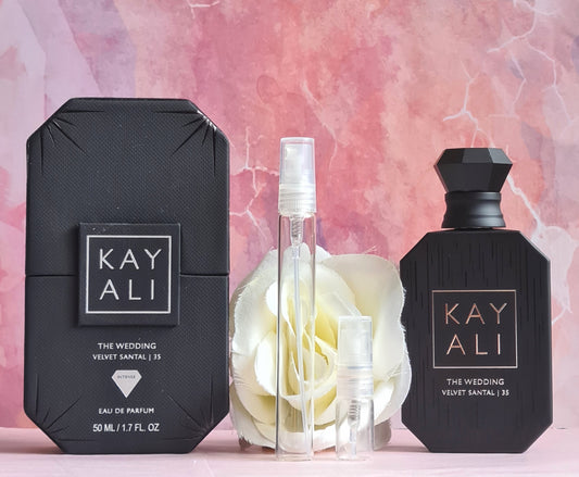 Kayali The Wedding Velvet Santal EDP Samples - Thewayfarerscents