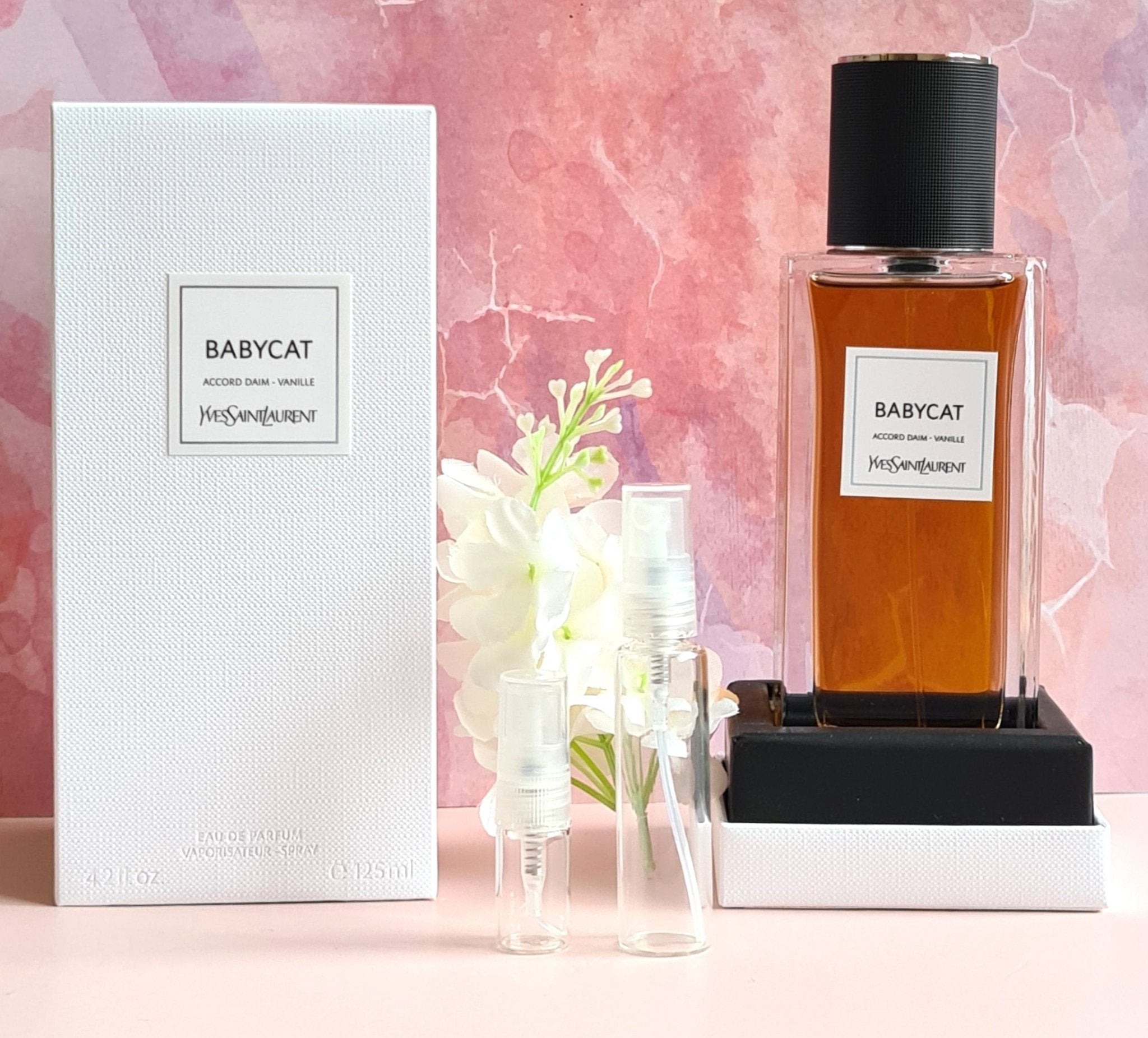 YSL Yves Saint Laurent Babycat Perfume Sample Thewayfarerscents ysl-yves-saint-laurent-babycat-perfume-sample-thewayfarerscents