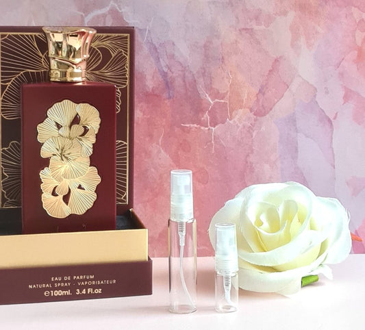 Lattafa Gold Ansaam EDP perfume sample