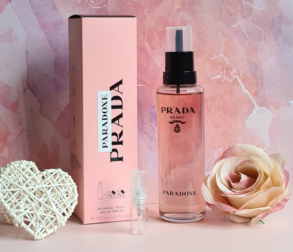 Prada Paradoxe EDP samples. Perfume travel spray.🍊💖 – Thewayfarerscents
